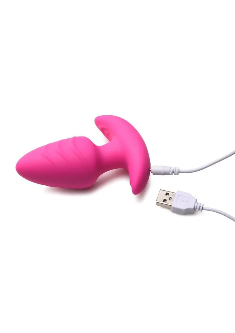 Bang Rotating Vibra Plug W/Remote Pnk - Image 4