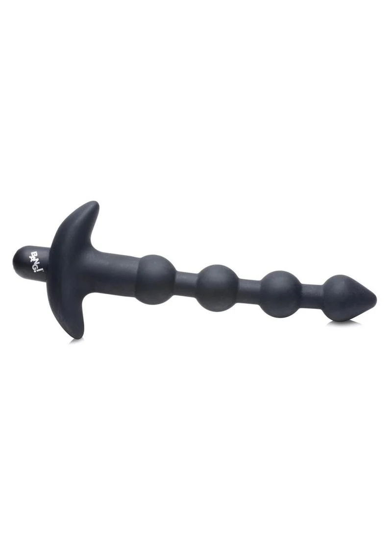 Bang! Vibrating Silicone Rechargeable Anal Beads with Remote Control - Image 4