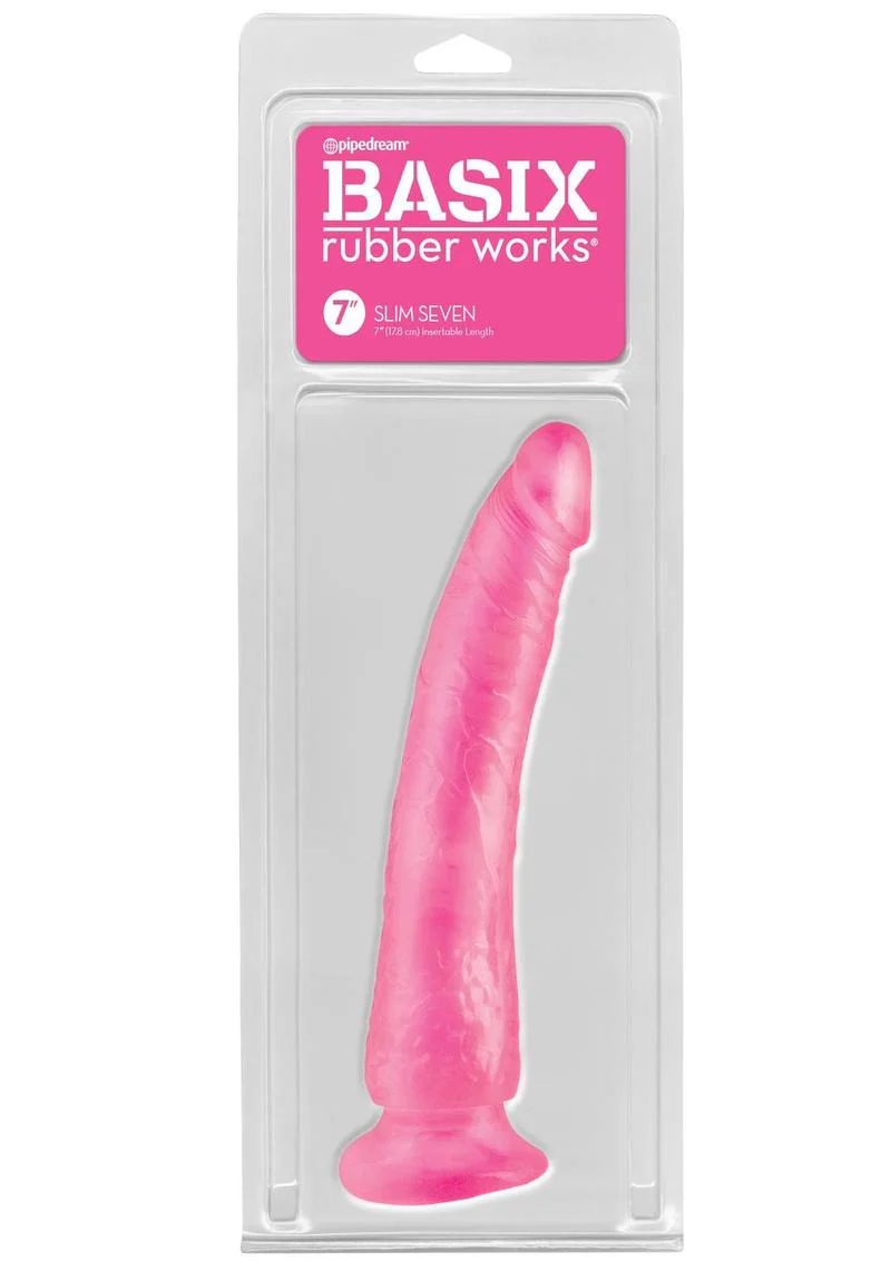 Basix Dong Slim 7 with Suction Cup - Image 10