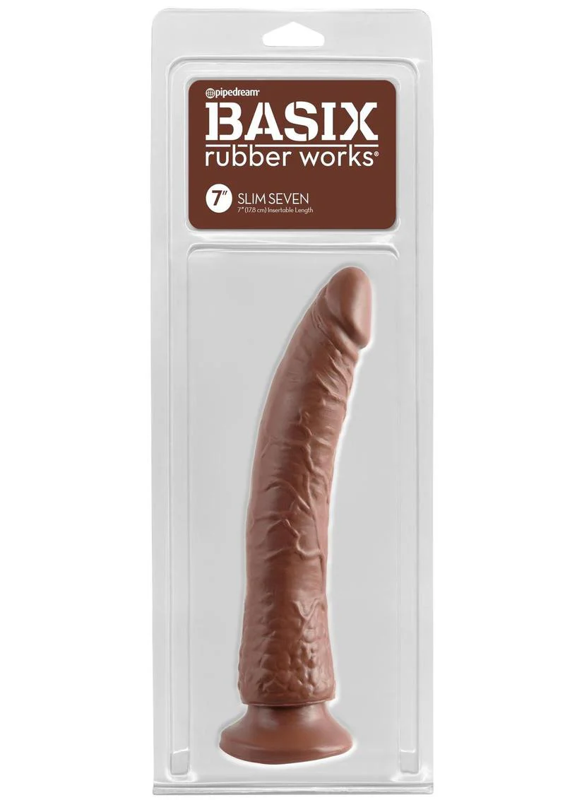 Basix Dong Slim 7 with Suction Cup - Image 4