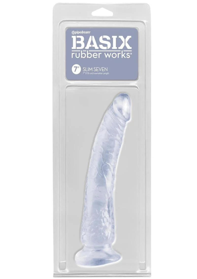 Basix Dong Slim 7 with Suction Cup - Image 6