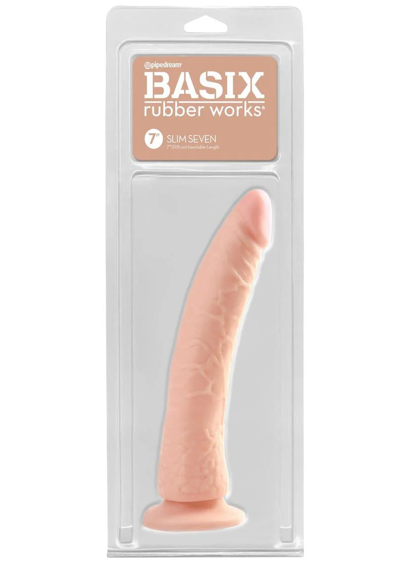 Basix Dong Slim 7 with Suction Cup - Image 8