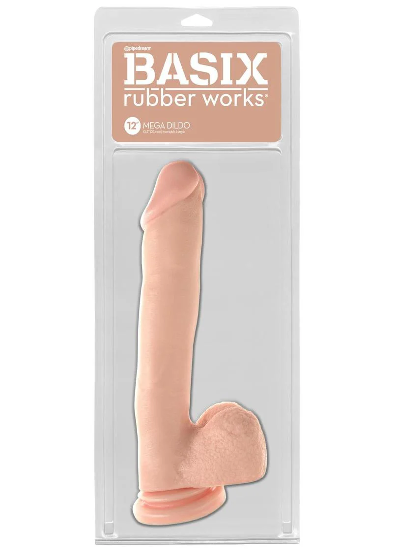 Basix Rubber Works Mega Dildo - Image 2