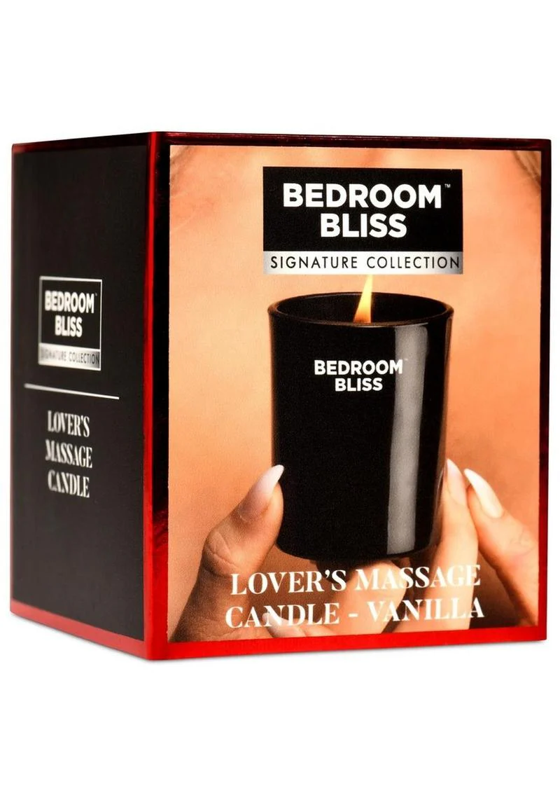 Bedroom Bliss Lover's Massage Candle - Vanilla - Image 2