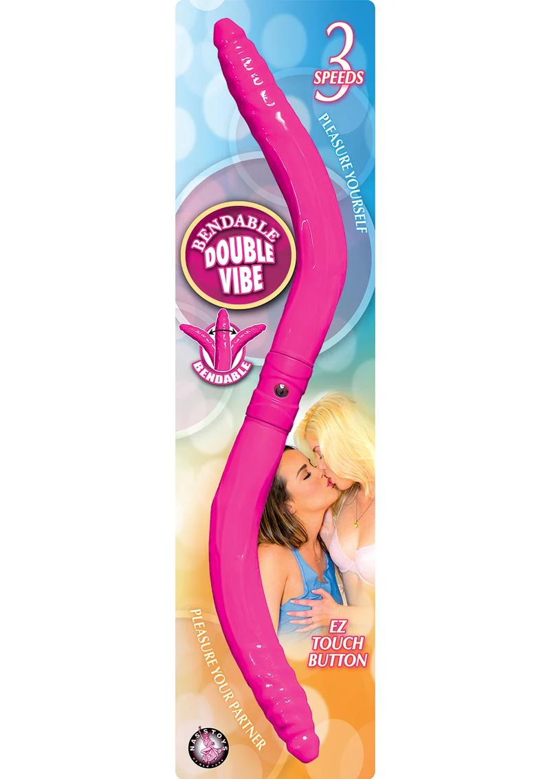 Bendable Double Vibe Vibrating Dildo - Image 2