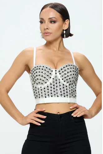 Blinged out Bustier - Image 3