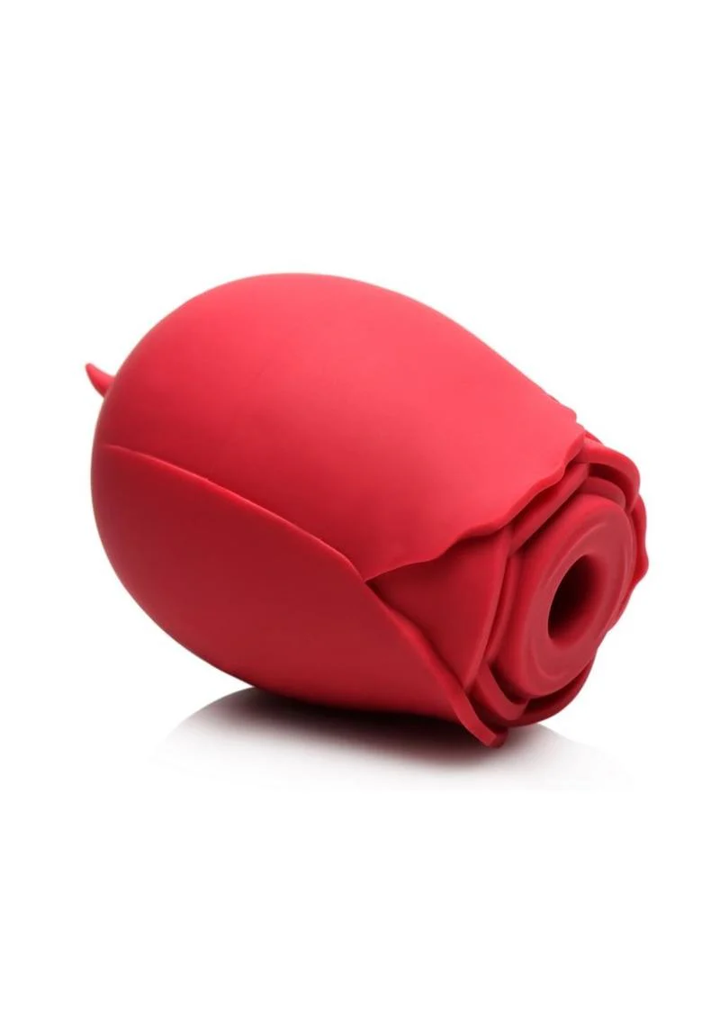 Bloomgasm Double Tease Rose 10x Rechargeable Silicone Sucking and Licking Stimulator - Image 3