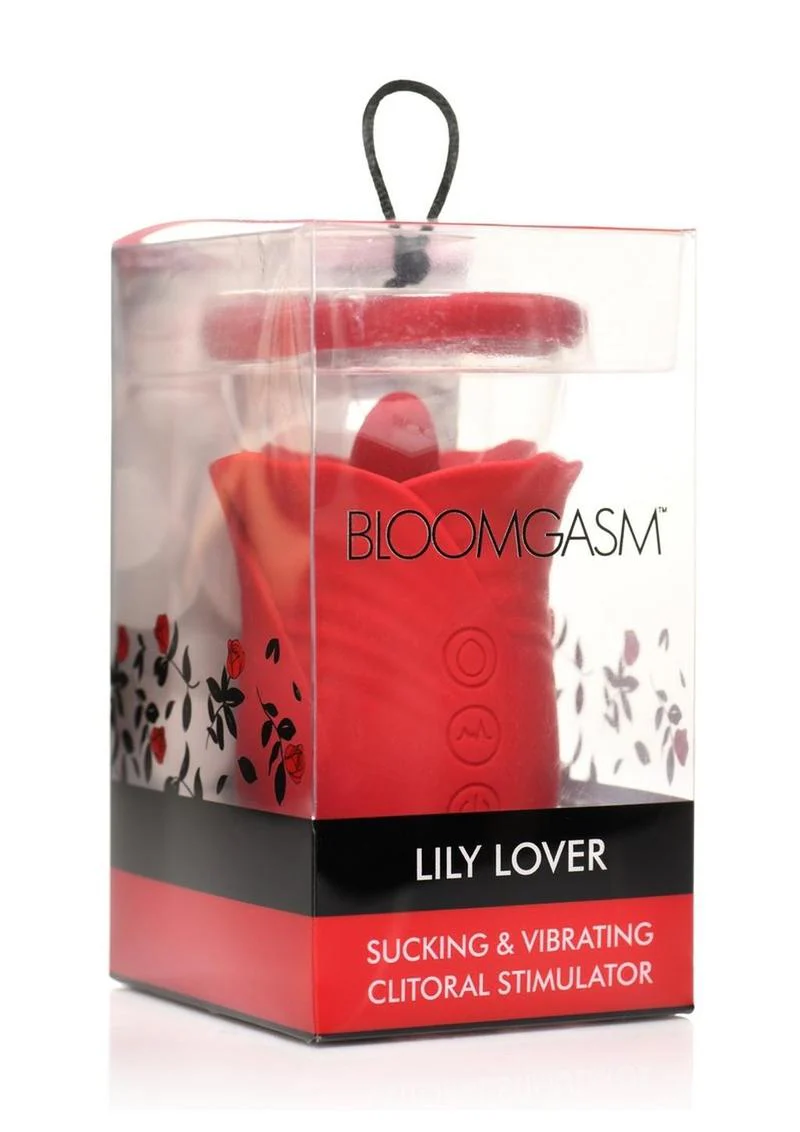 Bloomgasm Lily Lover Sucking and Vibrating Rechargeable Silicone Clitoral Stimulator - Image 2