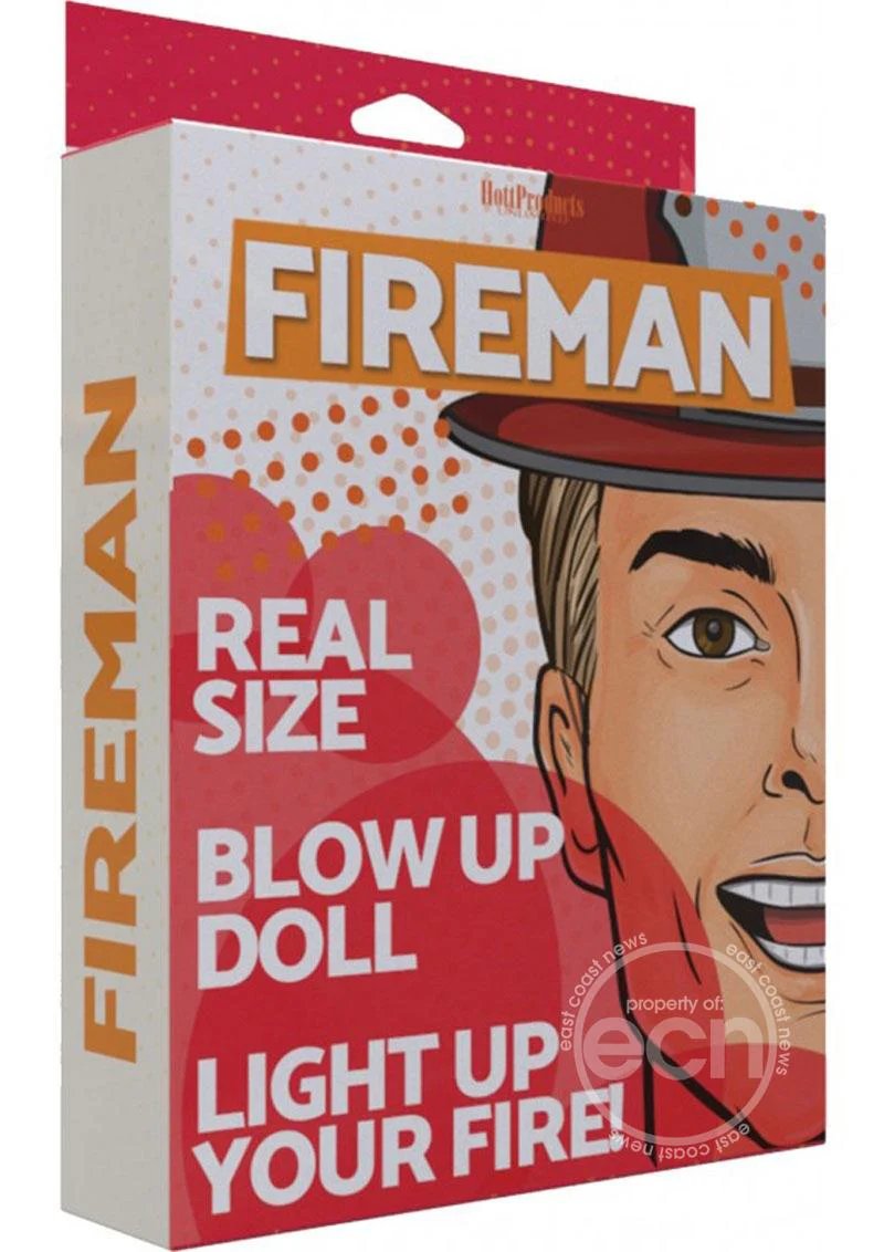 Blow Up doll Big Male Fireman - Image 2