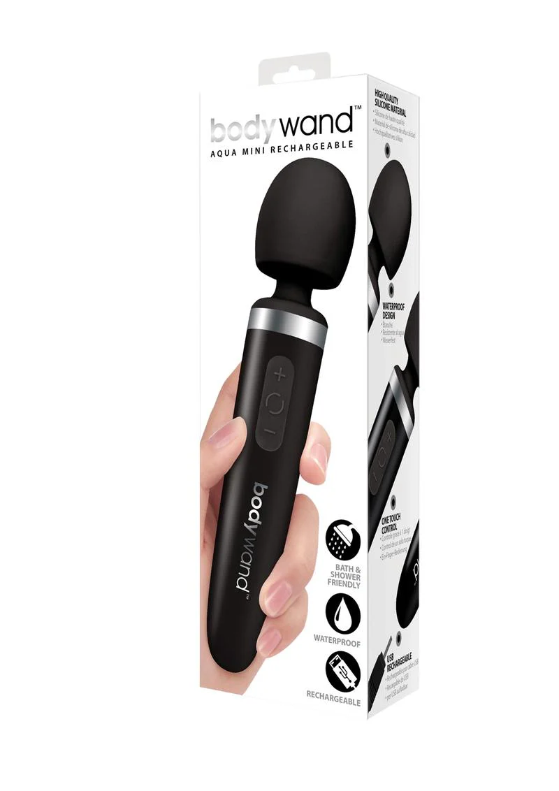 Bodywand Aqua Mini Rechargeable Silicone Wand Massager - Image 7