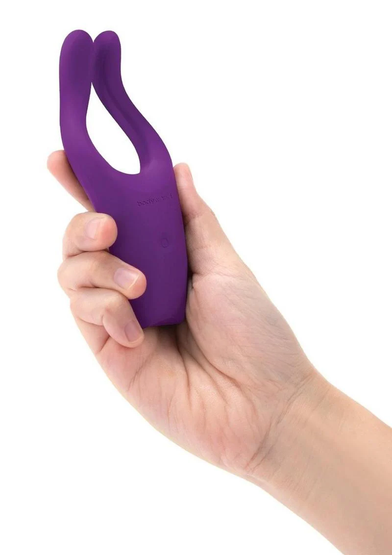 Bodywand Date Night Revel Silicone Rechargeable Couples Vibrator - Image 3