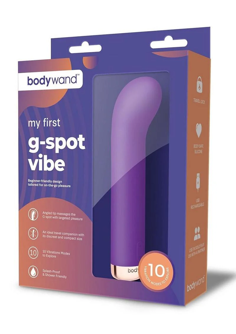 Bodywand My First G-Spot Vibe Silicone Rechargeable Vibrator - Image 2