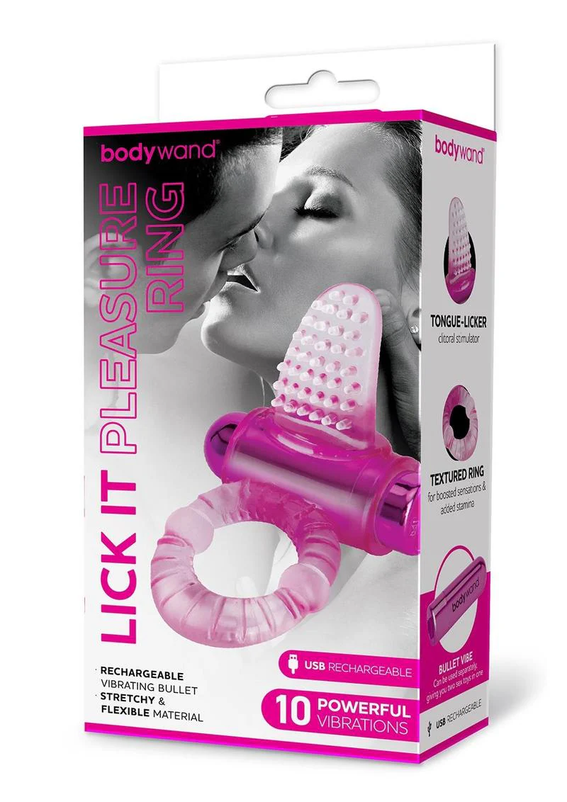 Bodywand Rechargeable Lick It Pleasure Ring - Image 2