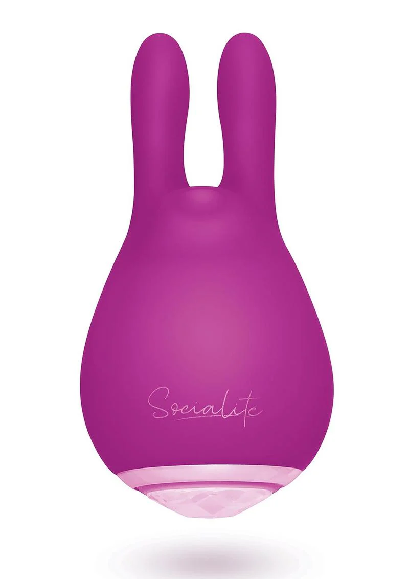 Bodywand Socialite Eden Jeweled Base Rabbit Ears Vibe - Image 4