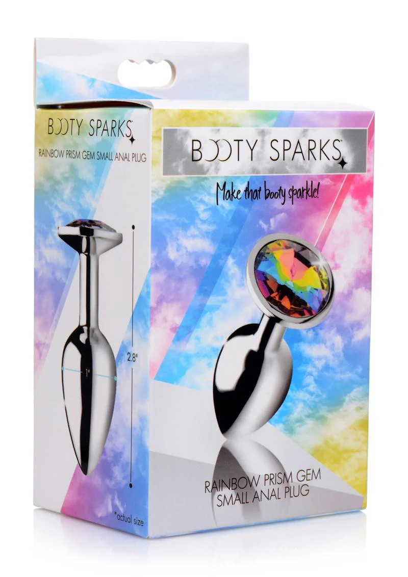 Booty Sparks Rainbow Prism Gem Anal Plug - Image 2