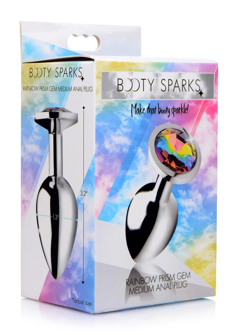 Booty Sparks Rainbow Prism Gem Anal Plug - Image 6