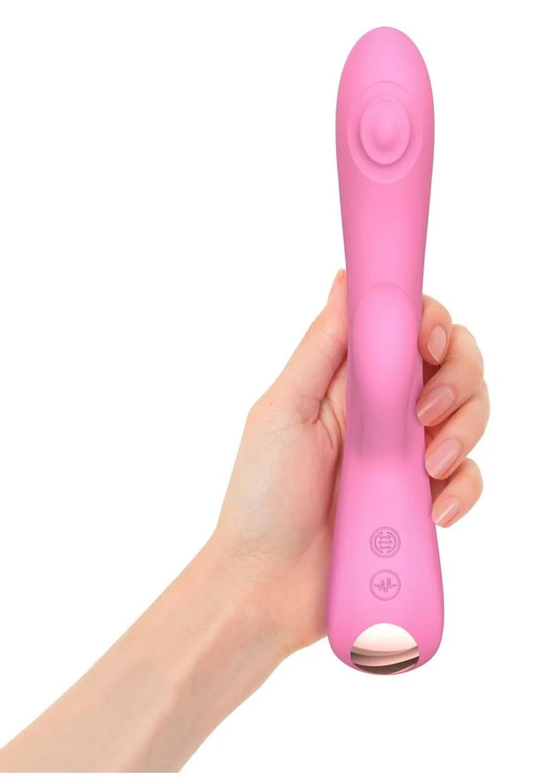 Bunny and Clyde Rechargeable Silicone Rabbit Vibrator - Image 3