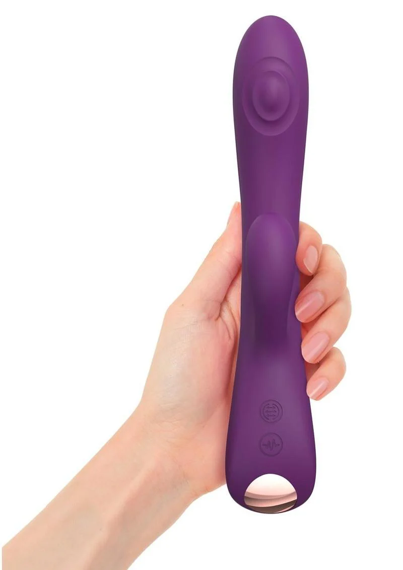 Bunny and Clyde Rechargeable Silicone Rabbit Vibrator - Image 7