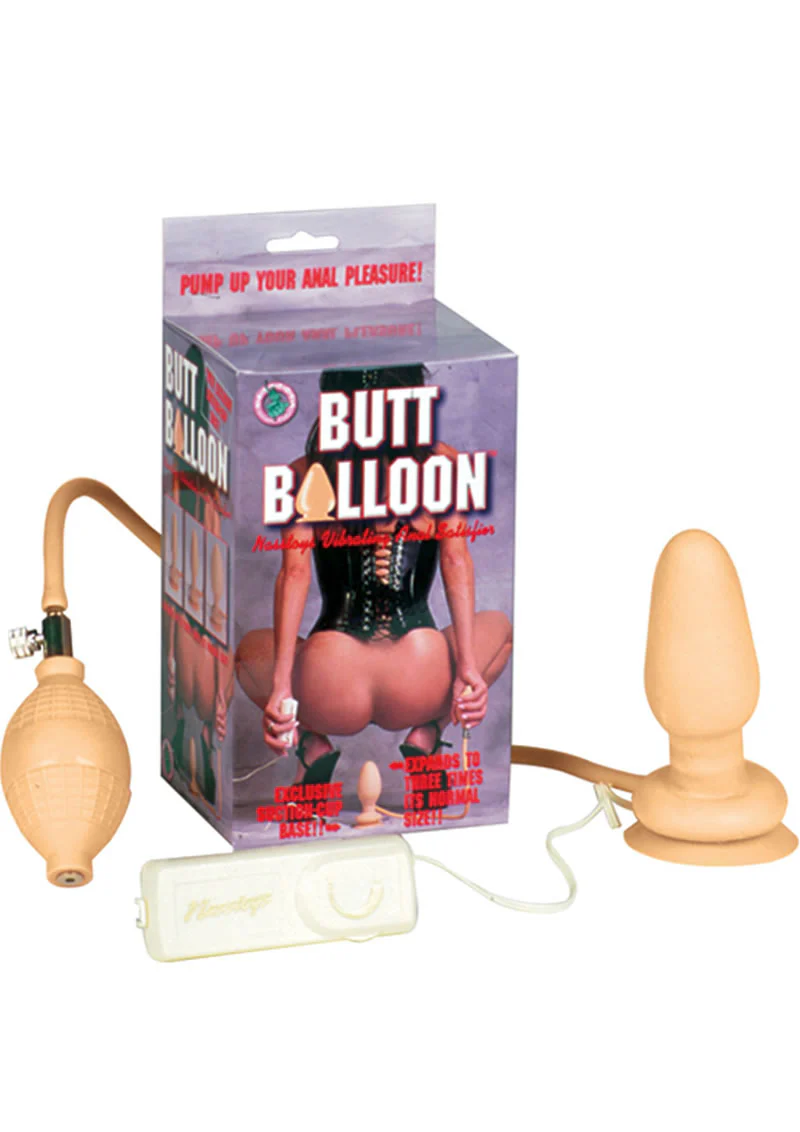 Butt Balloon Vibrating Butt Plug