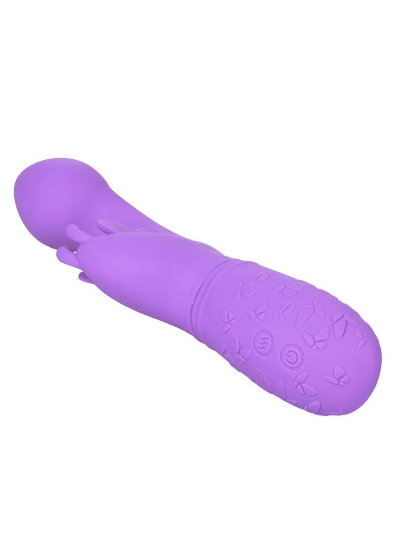Butterfly Kiss Rechargeable Silicone Dual Vibrator - Image 11