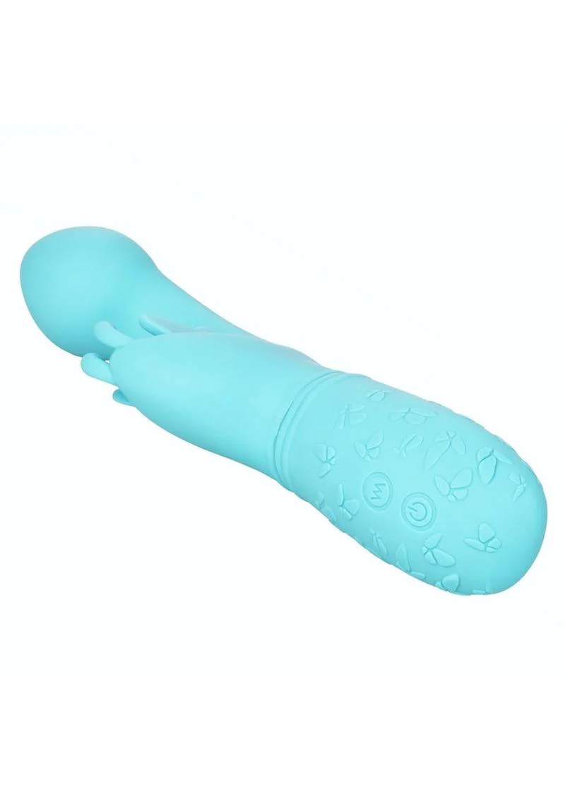 Butterfly Kiss Rechargeable Silicone Dual Vibrator - Image 3