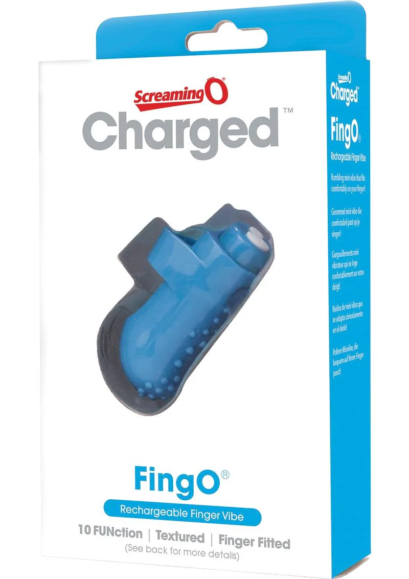 Charged Fing O Rechargeable Finger Mini Vibrator Waterproof - Image 2