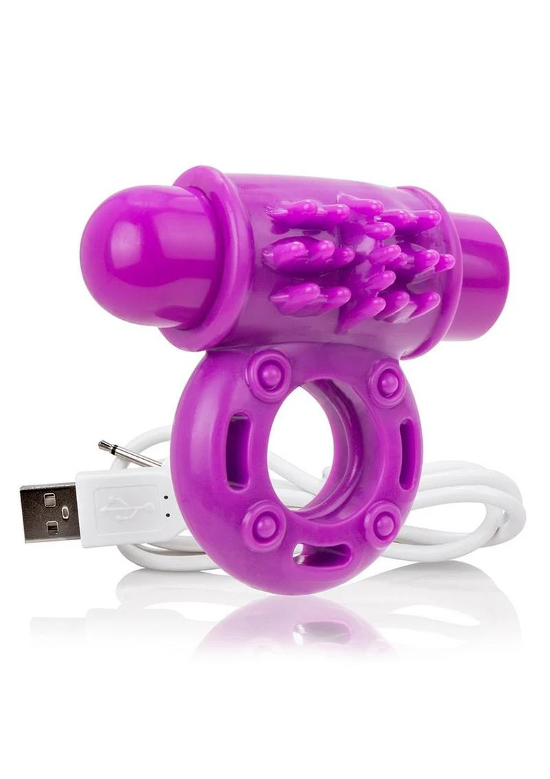 Charged OWOW Rechargeable Vibrating Ring Waterproof - Image 8