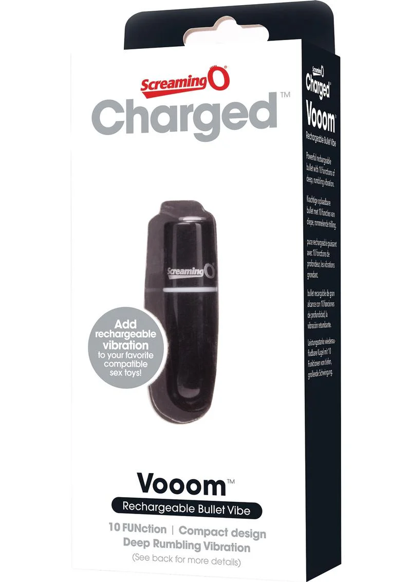 Charged Vooom Rechargeable Waterproof Bullet Vibrator - Image 2