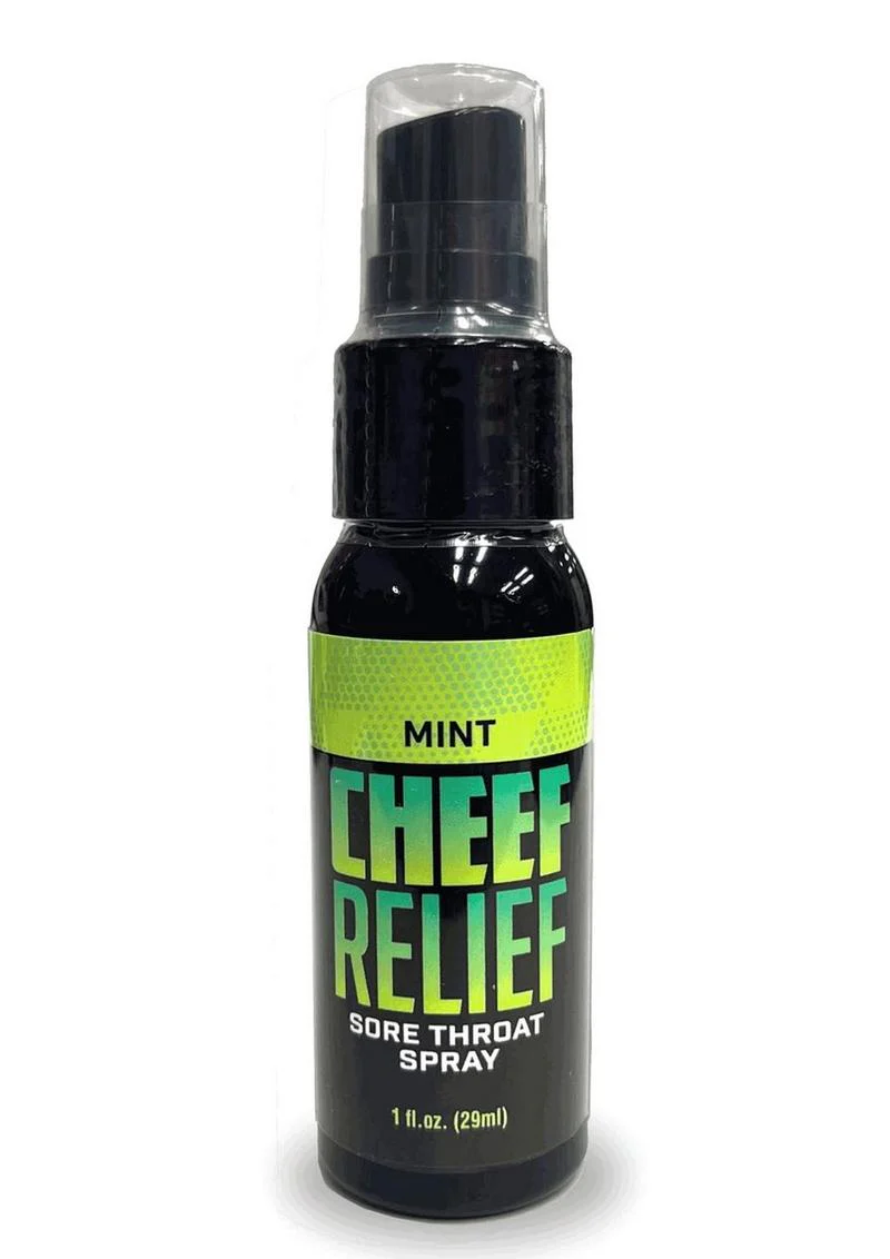 Cheef Relief Soothing Throat Spray 1oz - Mint - Image 2