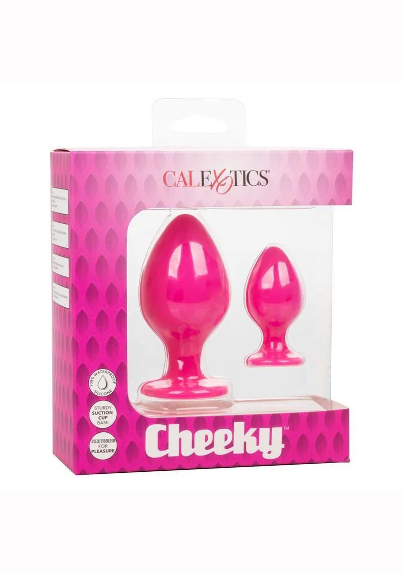 Cheeky Silicone Textured Anal Plugs - Image 10