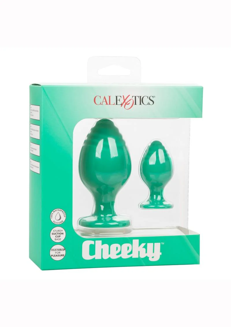 Cheeky Silicone Textured Anal Plugs - Image 2