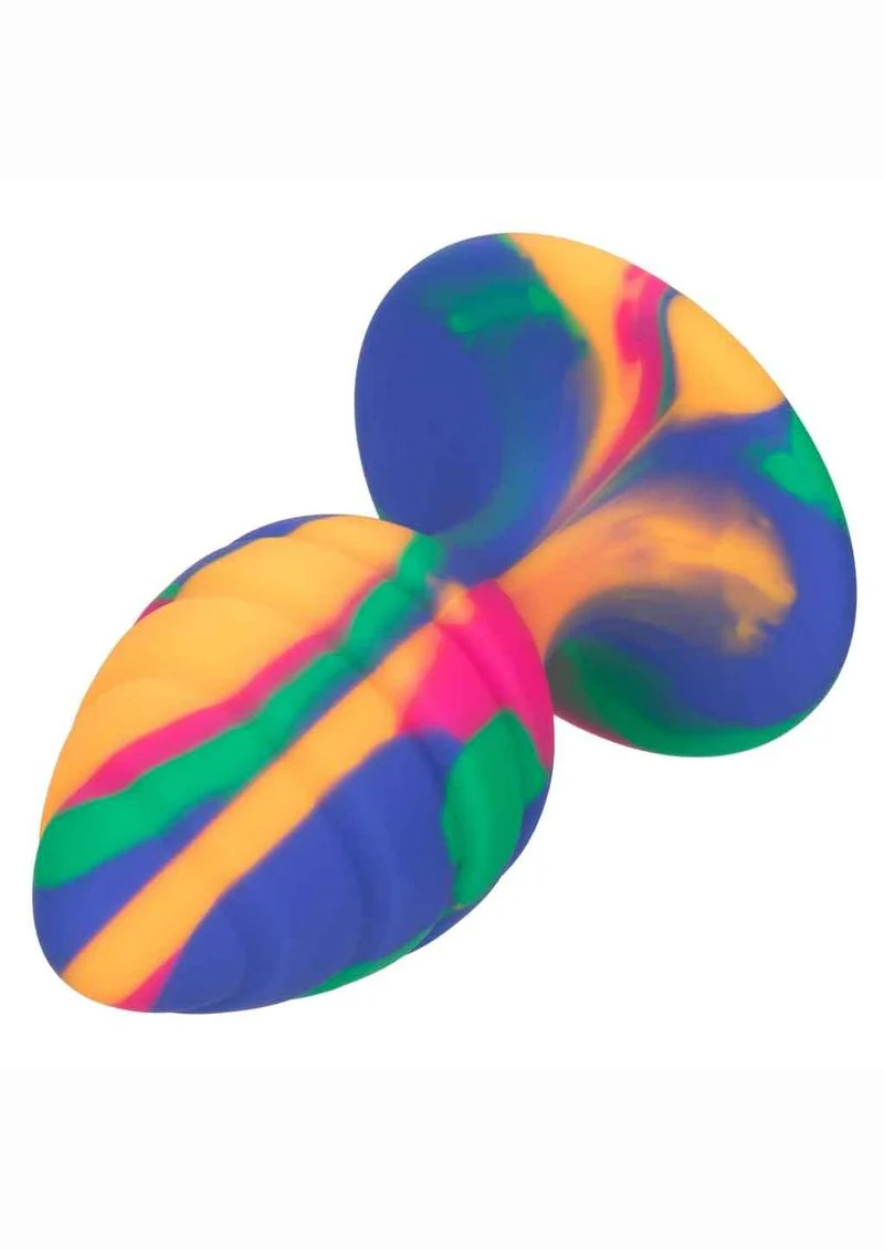 Cheeky Swirl Tie-Dye Silicone Plug - Image 3