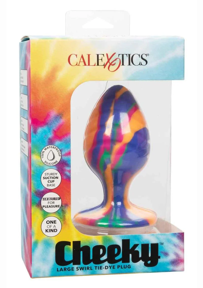 Cheeky Swirl Tie-Dye Silicone Plug - Image 6