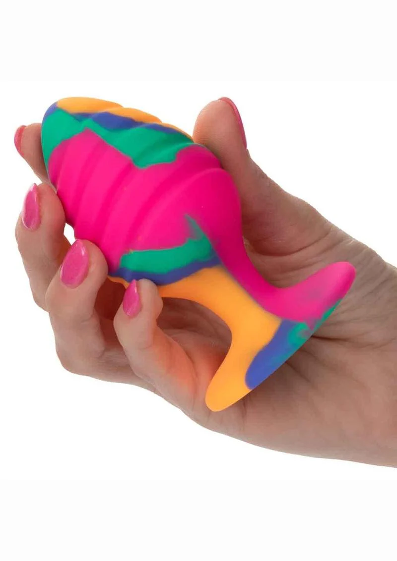 Cheeky Swirl Tie-Dye Silicone Plug - Image 8