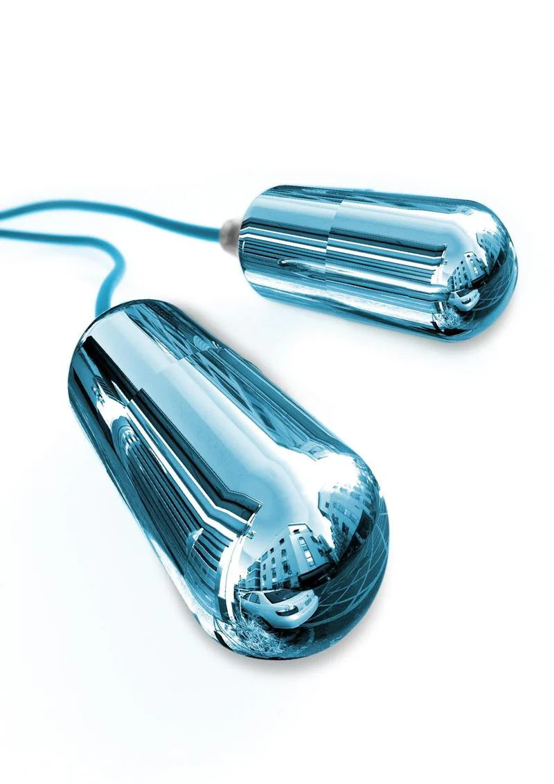 Classix Dual Vibrating Ball Teaser with Remote Control