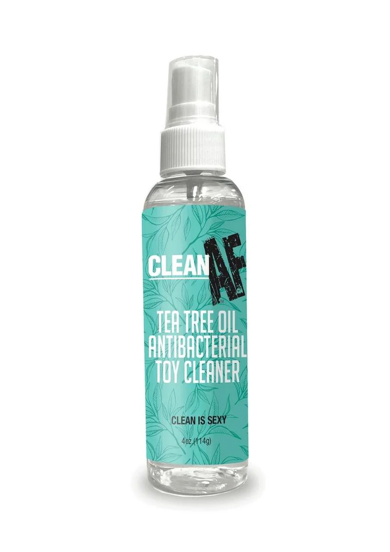 Clean AF Sex Toy Cleaning Spray 4oz - Tea Tree - Image 2