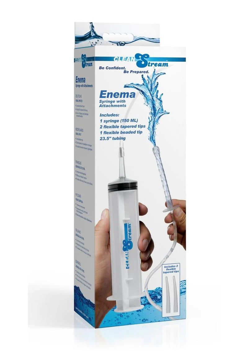 Cleanstream Enema Syringe with Attachments - Image 2