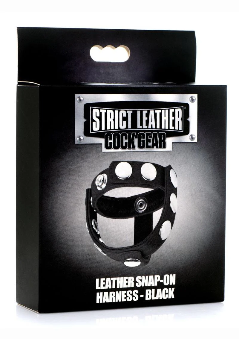 Cock Gear Leather Snap-On Harness - Image 2