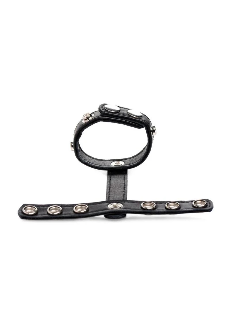 Cock Gear Leather Snap-On Harness - Image 3