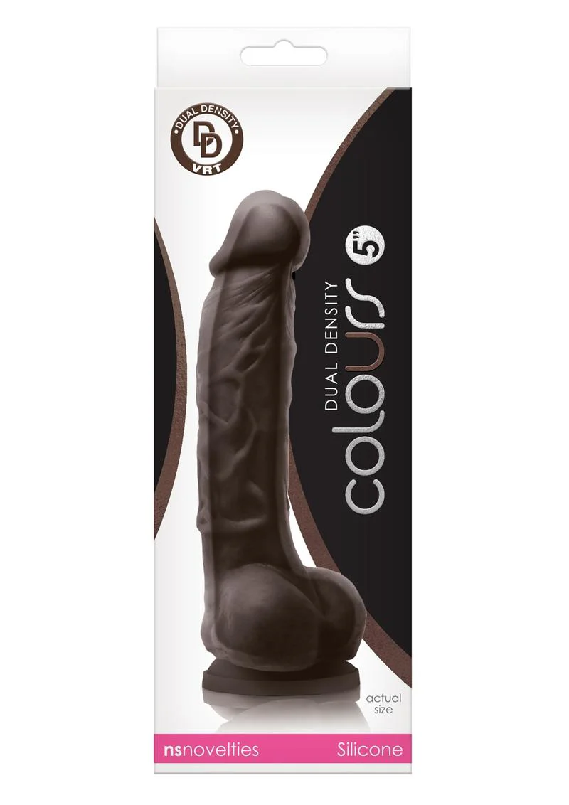 Colours Dual Density Silicone Dildo - Image 6