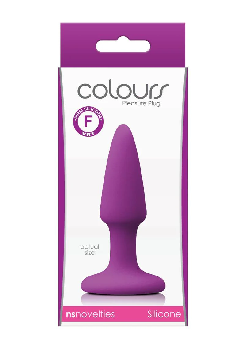 Colours Pleasure Plug Silicone Butt Plug - Mini - Image 6