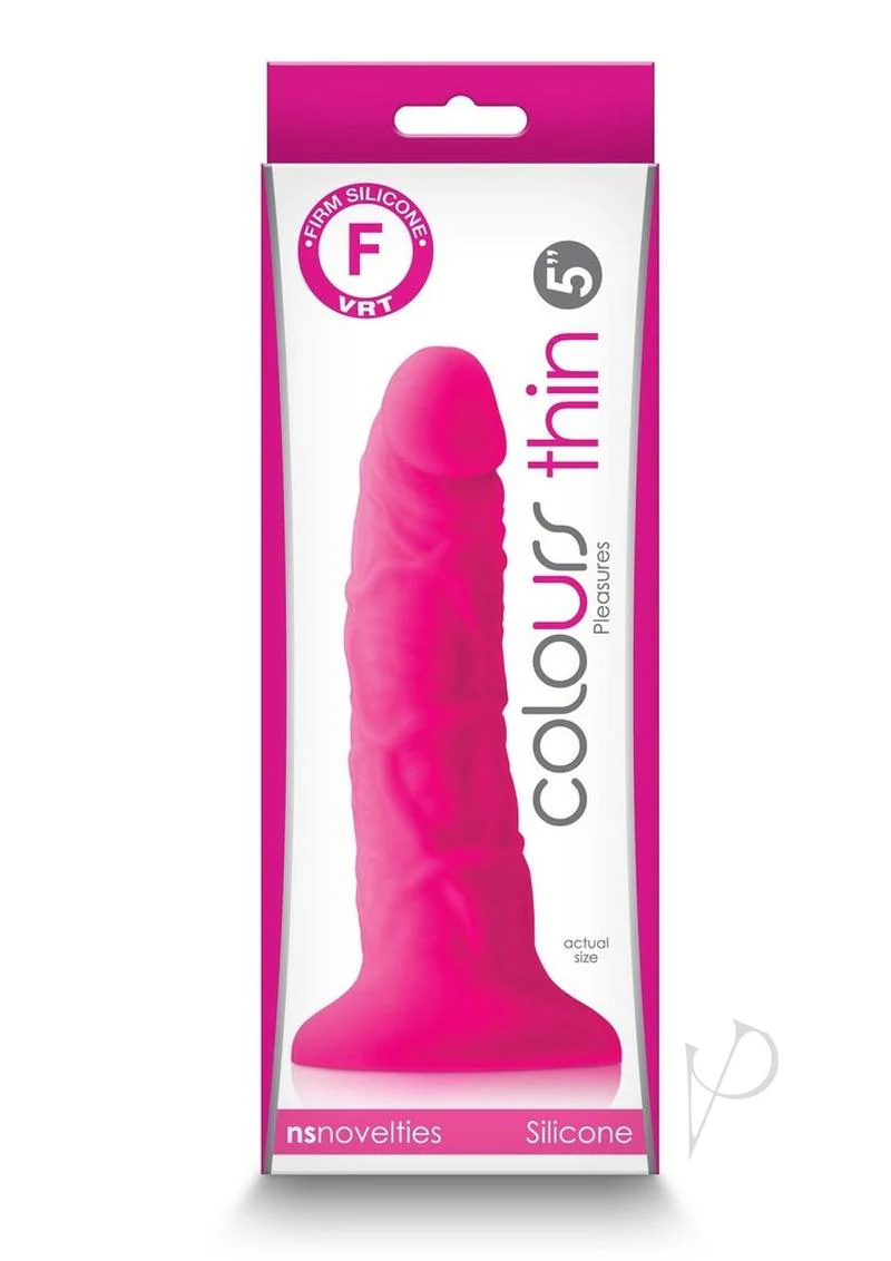 Colours Pleasures Silicone Thin Dildo - Image 4