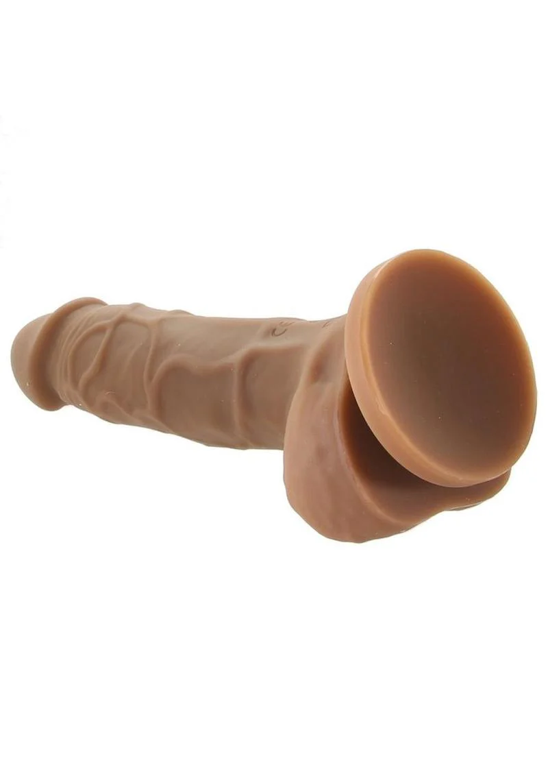 Colours Pleasures Silicone Vibrating Dildo with Balls - Image 11