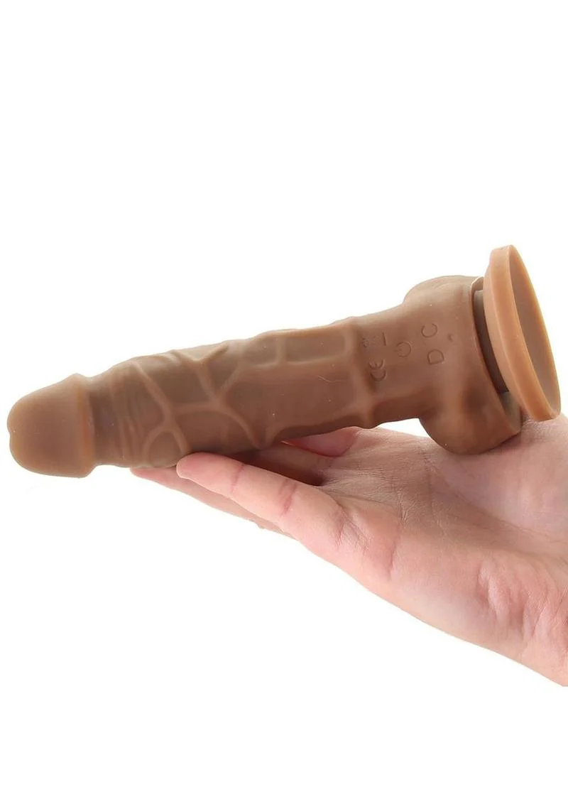 Colours Pleasures Silicone Vibrating Dildo with Balls - Image 12