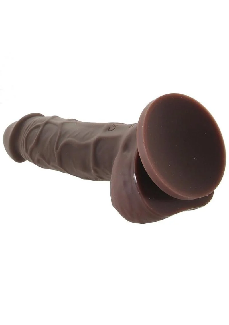 Colours Pleasures Silicone Vibrating Dildo with Balls - Image 15