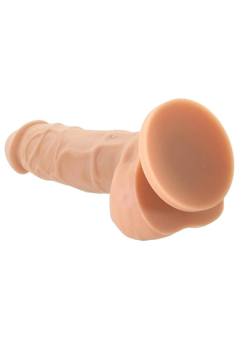 Colours Pleasures Silicone Vibrating Dildo with Balls - Image 27