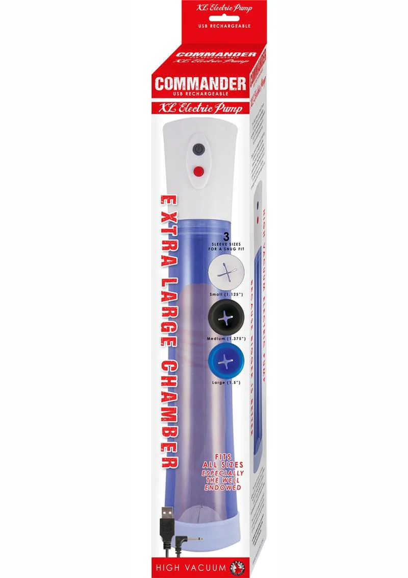 Commander Extra Large Electric Rechargeable Pump - Image 2