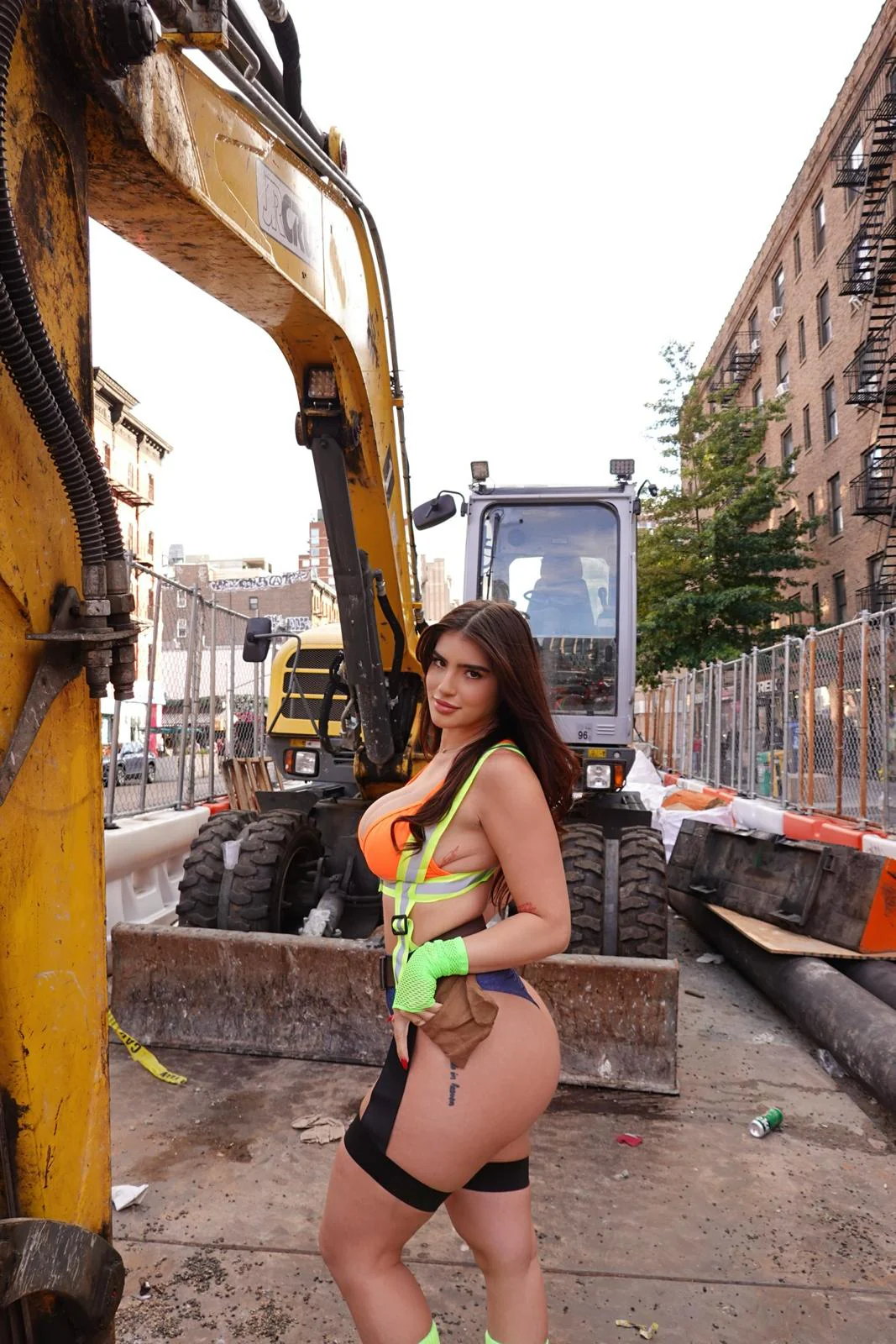 Caution Woman at Work - Image 9