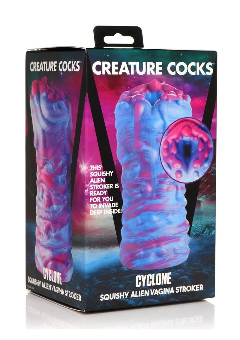 Creature Cocks Cyclone Silicone Squishy Alien Vagina Stroker - Image 2