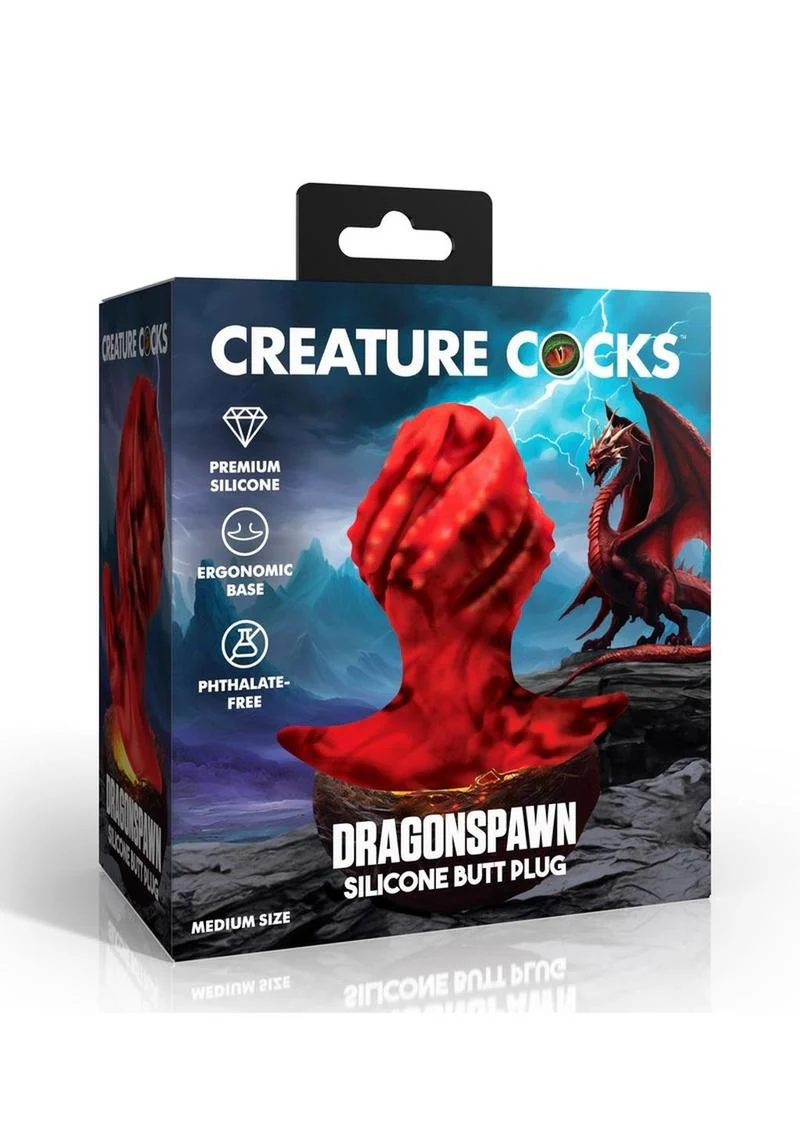Creature Cocks Dragonspawn Silicone Butt Plug - Image 2